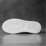 Comfort-Focused Menâ€™s High-Top Sneakers: Non-Slip, Stylish Color Block, Perfect for All-Year Outdoor Activities