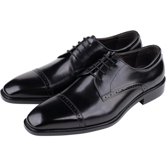 Men's Oxford Shoe Luxury Formal Dress Retro Shoes Casual Comfortable Genuine Leather Business Derby Lace Up Plain Toe Men Shoes Premium Series x2