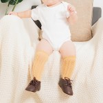 Meckior Infant Baby Boys Girls Classic PU Leather Wedding Loafers Brogue Toddler Oxford Dress Shoes First Steps Walking Flat Lazy Crib Shoe