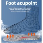 Cloud Insole for Women Men,4D Cloud Massage Shoe Insoles,Anti Fatigue,Shock Absorption,Foot Pain Relief,U-Shaped Memory Foam Insoles